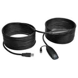 U330-10M USB 3.0 SuperSpeed Active Extension Repeater Cable (A M/F), 10M (33-ft.)