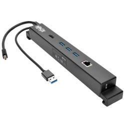 U342-HGU3 USB 3.0 Docking Station for Microsoft Surface and Surface Pro, USB-A, HDMI and Gigabit Ethernet Ports, 4K