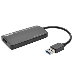 U344-001-DP-4K USB 3.0 SuperSpeed to DisplayPort Dual-Monitor External Video Graphics Card Adapter, 512 MB SDRAM, 4