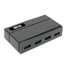 U360-004-2F 4-Port USB 3.0 SuperSpeed Hub for Data and USB Charging - USB-A, BC 1.2, 2.4A