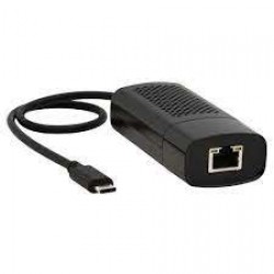 U436-06N-2P5-B USB-C to RJ45 Gigabit Ethernet Network Adapter (M/F) - USB 3.1 Gen 1, 2.5 Gbps Ethernet, Black
