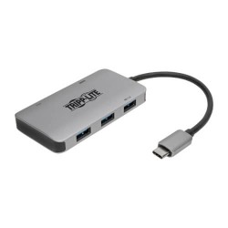 U444-06N-H3U-C USB-C Adapter with PD Charging - USB 3.1 Gen 1, 100W, Ultra 4K HDMI, 3 USB-A Ports, Thunderbolt 3, G