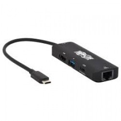 U444-06N-H4GUC2 - USB-C Multiport Adapter, 4K @ 60 Hz HDMI, USB-A, Gigabit Ethernet, 100W PD Charging, HDR, HDCP 2.