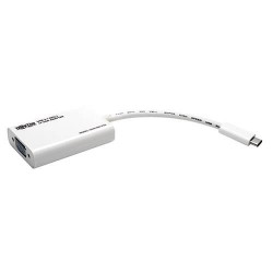 U444-06N-VGA USB 3.1 Gen 1 USB-C to VGA Adapter (M/F), Thunderbolt 3 Compatible, 2048 x 1152 (1080p)