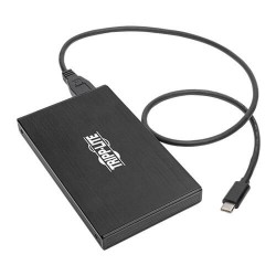 U457-025-CG2 USB 3.1 Gen 2 (10 Gbps) 2.5 in. SATA SSD/HDD to USB-C Enclosure Adapter with UASP Support, Thunderbolt