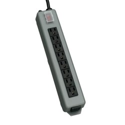 UL17CB-15 Waber-by-Tripp Lite 9-Outlet Industrial Power Strip, 15-ft. Cord - Accommodates 1 Transformer
