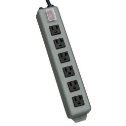 UL620-15 Waber-by-Tripp Lite 6-Outlet Industrial Power Strip, 15-ft. Cord, 5-20P Plug