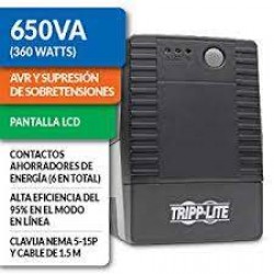VS650T 650VA 360W Line-Interactive UPS with 6 Outlets - AVR, VS Series, 120V, 50/60 Hz, Tower