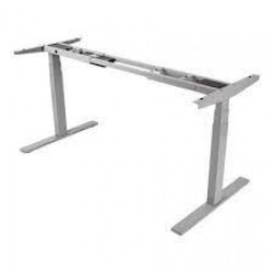 WWBASE-GY WorkWise Standing Desk Base, Electric Adjustable-Height, Gray