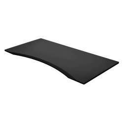 WWTOP60-BKC WorkWise Standing Desk Top, 60 x 30 in., Black, Contoured