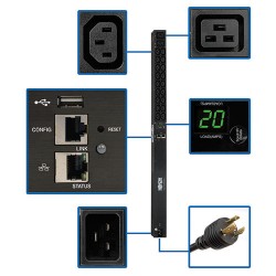 PDUMNV20HV2LX PDU Stroomverdeler Power Distribution Unit