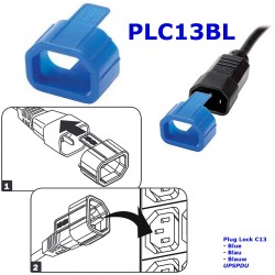 PLC13BL (100st) Plug Lock C13