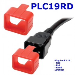 PLC19RD (100st) Plug Lock C19
